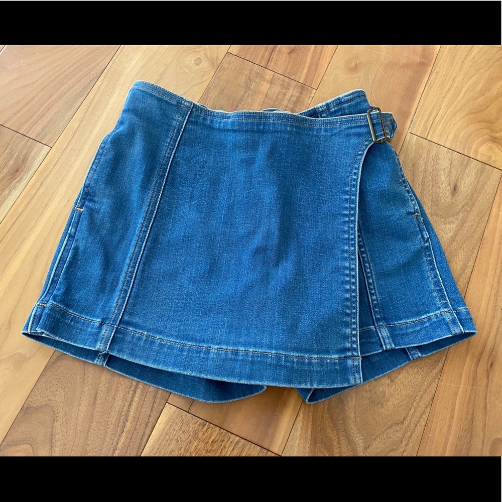 JCrew Crewcuts denim skort